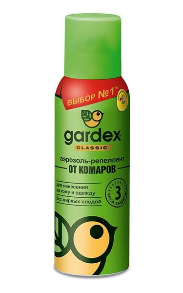 Аэрозоль-репеллент Gardex Classic от комаров 100 мл (5904114080024) В00293823 фото