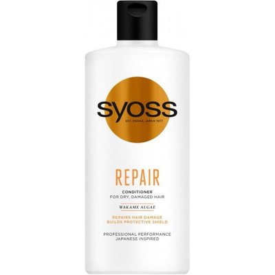 Бальзам Syoss Repair з водоростями вакаме для сухого та пошкодженого волосся 440 мл (9000101278057) В00099215 фото