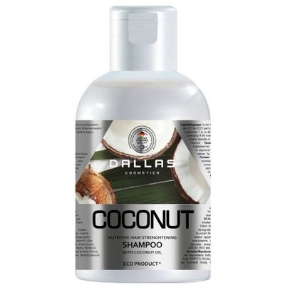 Шампунь інтенсивно живильний з натуральною кокосовою олією "Dallas Coconut", 500 г (4260637723437) В00283546 фото