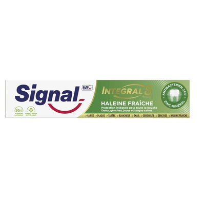 Зубна паста Signal Integral 8 Природна свіжість 75 мл (8720182012364) В00296760 фото