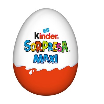 Шоколадное яйцо Kinder Surprise Maxi 100 г (4008400230726) 000078787 фото