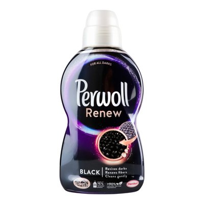 Гель для делікатного прання Perwoll Renew для темних та чорних речей 990 мл (9000101580327) В00300367 фото