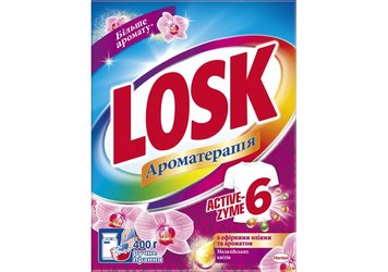 Стиральный порошок для ручного Losk Малазийские Цветы 400 г (9000101519549) В00295497 фото