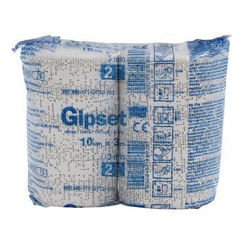 Бинт гіпсовий GIPSET 3 хв., 10 см x 3 м, 2 шт (5900516186029) В00315633 фото