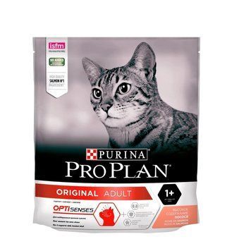 Сухий корм Pro Plan Original для котів лосось 400г (7613036545037) 000078396 фото