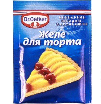 Желе Dr.Oetker Прозоре 9 г (5941132002201) 000027870 фото