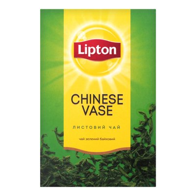 Чай Lipton Chinese Vase Зелений байховий листовий 80 г (4823084201912) 000072161 фото