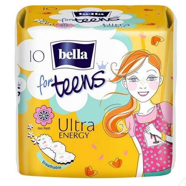 Гигиенические прокладки Bella for Teens: Ultra Energy 10 шт (5900516302405) В00189489 фото
