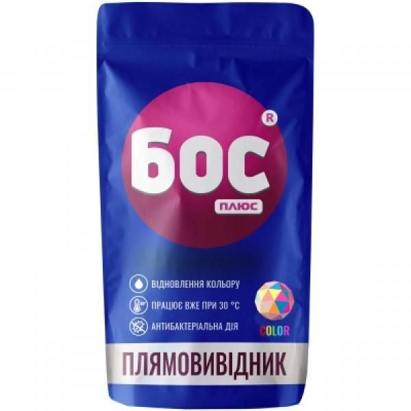 Пятновыводитель БОС плюс Color гель кислородный для цветных тканей 100 мл (4820178060042) В00148282 фото