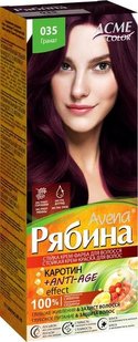 Крем-краска Acme Color Рябина Avena №035 Гранат 138 мл (4820197009305) В00194207 фото