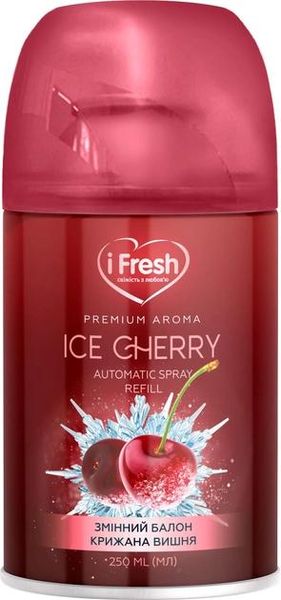 Зміний блок iFresh Premium aroma ice сherry 250 мл (4820268100146) В00303202 фото