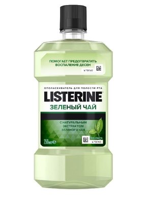 Ополаскиватель для полости рта Listerine Зеленый чай 250 мл.(3574661253398) В00304844 фото
