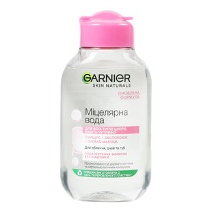 Мицеллярная вода Garnier Skin Naturals для очищения кожи лица 100 мл (3600542399241) В00288310 фото