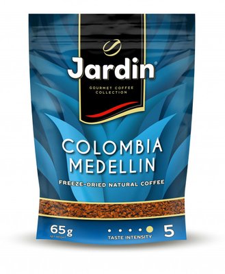 Кофе растворимый Jardin Colombia Medellin 65 г (4823096803616) 000024494 фото