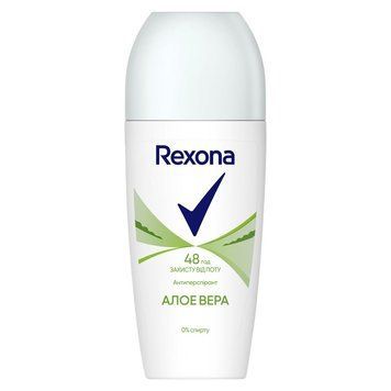 Антиперспірант кульковий Rexona Алое вера 50 мл. (59099277) В00329272 фото