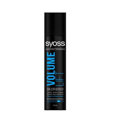 Лак для волос SYOSS Volume Lift фиксация 4 75 мл (9000100852104) В00015304 фото