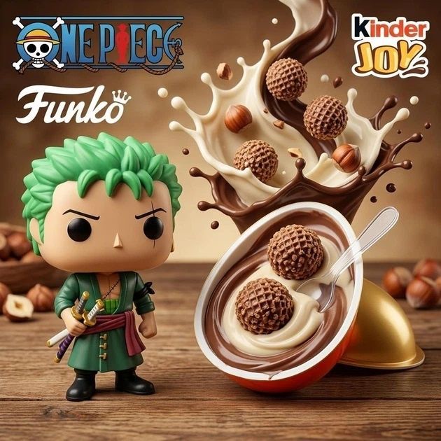 Шоколадное яйцо Kinder Joy One Piece Funko 20 г. (80310891) 000090073 фото