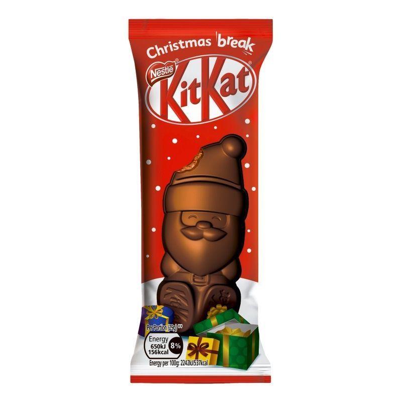 Шоколадная фигурка KitKat Санта Мини 29 г (8000300401578) 000074683 фото