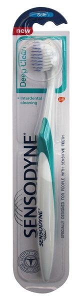 Зубна щітка Sensodyne Глибоке очищення м'яка 1 шт. (5054563029669) В00284232 фото