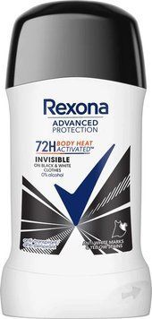 Антиперспірант-олівець Rexona Невидимий на чорному та білому одязі до 72 годин 50 мл (59097921) В00352933_U фото
