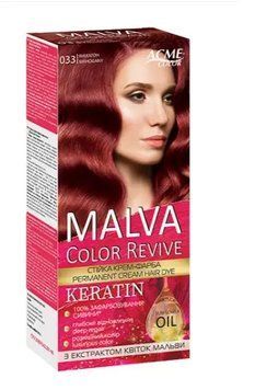 Крем-фарба стійка MALVA Color Revive 033 Махагон (4823115502803) В00320813 фото