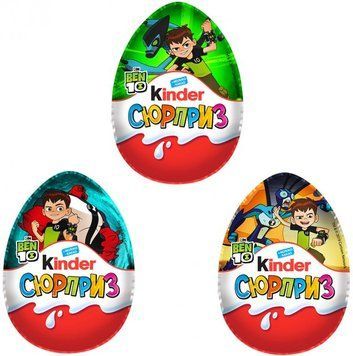 Шоколадне яйце Kinder Surprise Natoons Szavanna 20 г. (80741244) 000090037 фото