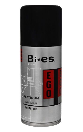 Парфюмированный дезодорант для мужчин Bi-es Платинум 150 мл.(5907699481682) 000075746 фото