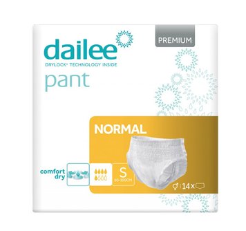 Подгузники-трусы Dailee Pant Premium Normal Small 14 шт. (8595611625596) В00309283 фото