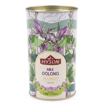 Чай Hyson Gourmet Молочный Улун зеленый байховый листовой 100 г. (4792055034791) 000089233 фото