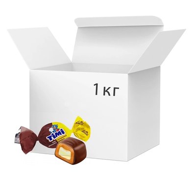 Глазуровані цукерки Konti Timi зі смаком Мілкшейк 1 кг (4823088605754) 000074105 фото