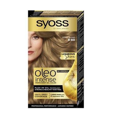 Фарба для волосся SYOSS Oleo Intense 8-60 Медовий Блонд 115 мл (9000101086652) В00301918 фото