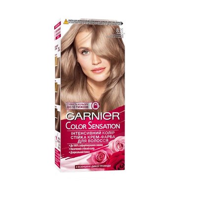 Фарба для волосся Garnier Color Sensation відтінок 8.11 Перлинний світло-русявий 110 мл (3600542482738) В00297304 фото
