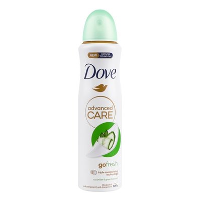 Дезодорант-аэрозоль Dove Go Fresh Прикосновение Свежести 150 мл (8720181339912) В00304089 фото