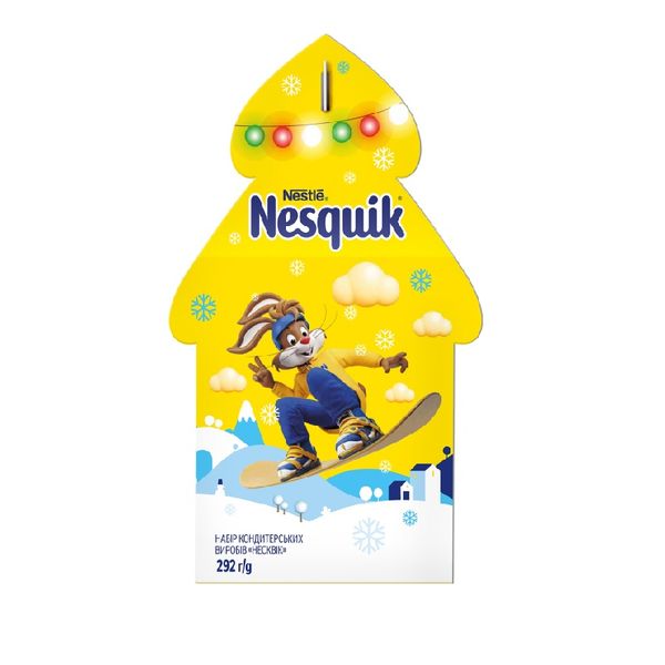 Новогодний подарочный набор конфет Nesquik 292 г (8445290987280) 000078080 фото