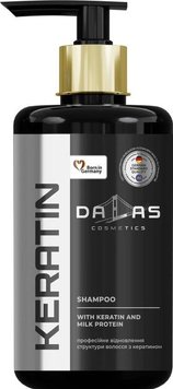 Шампунь для волосся Dalas Cosmetics Keratin з Молочним протеїном і Кератином 1 л (4262396141484) В00306213 фото