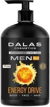 Шампунь для душа Dalas Men Energy drive 3в1 550 мл. (4260637723055) В00356038 фото