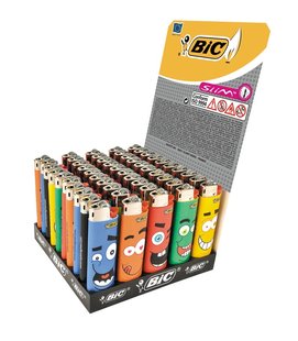 Зажигалка BIC J23 фигуры 50 шт(3086126795669) В00316981 фото