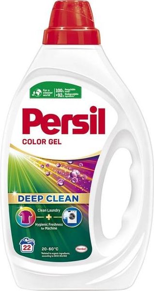 Гель для прання Persil Color Gel Deep Clean 22 цикли прання 0.99 л (9000101599008) В00314839 фото