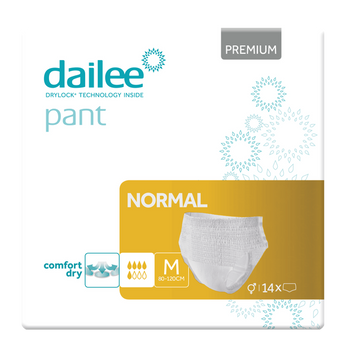 Підгузки-трусики для дорослих Dailee Pant Premium Normal M 14 шт (8595611625619) В00300424 фото