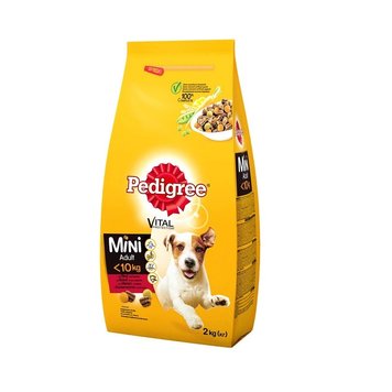 Сухой корм Pedigree Mini для взрослых собак Говядина и овощи 2 кг (5998749120927) 000074028 фото