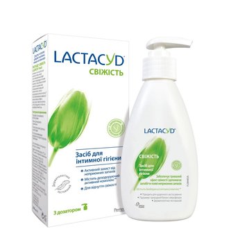 Засіб для інтимної гігієни Lactacyd Свіжість з дозатором 200 мл (5391520943195) В00150444 фото
