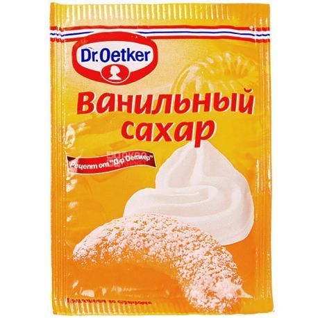 Ванильный сахар Dr.Oetker 8 г (5941132002140) 000027864 фото
