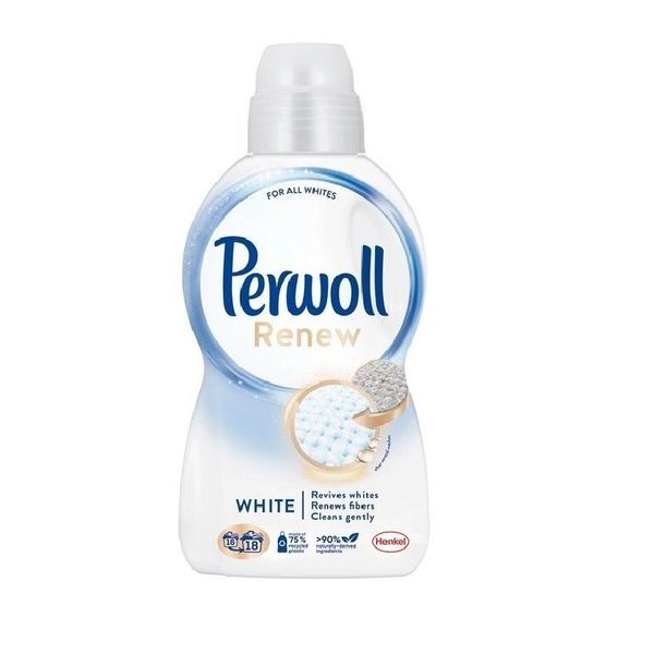 Гель для стирки Perwoll Renew White для белых вещей 990 мл (9000101579871) В00302308 фото