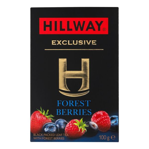 Чай Hillway Exclusive Forest berries чорний байховий листовий 100 г (8886300991109) 000079447 фото