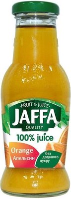 Сік Jaffa Апельсиновий сік 100% с/б 0.25 л (4820192260985) 000010090 фото