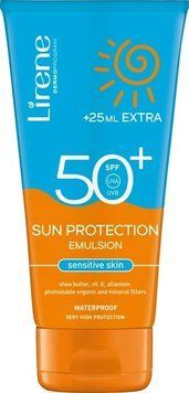 Емульсія Lirene для захисту від сонця SPF 50 175 мл (5900717314634) В00334190 фото