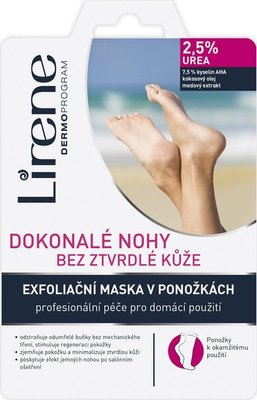 Відлущувальна маска для ніг Lirene Ідеальні ніжки 17 мл. (5900717081079) 000062547 фото