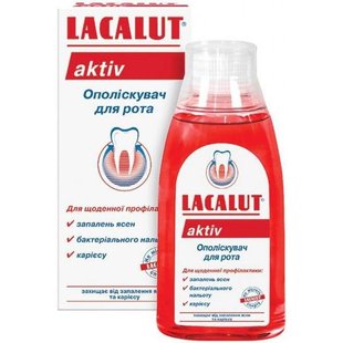 Ополіскувач для порожнини рота Lacalut aktiv 300 мл (4016369696491) В00280888 фото