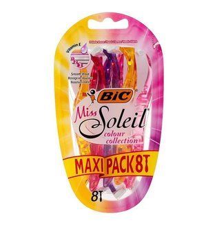 Бритва без змінних картриджів BIC Miss Soleil Colour collection 8 шт (3086123437739) В00316430 фото