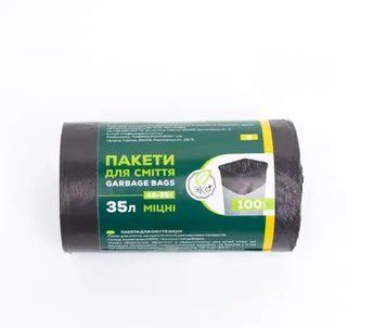 Мусорные пакеты ЭКО В. HD 35 л х 100 шт. (4820127251149) 000081610 фото